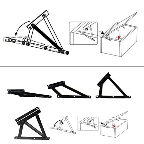 WANLIAN Sofa Bed Storage Lifting Hinge Spring Mechanism Space-Saving DIY Engineering Furniture Hardware
