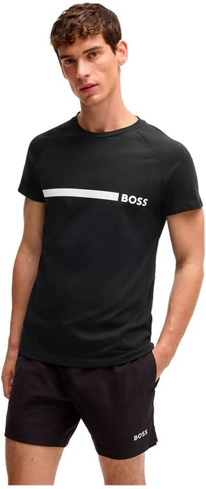 BOSS Men's T-Shirt Rn Slim Fit Beach