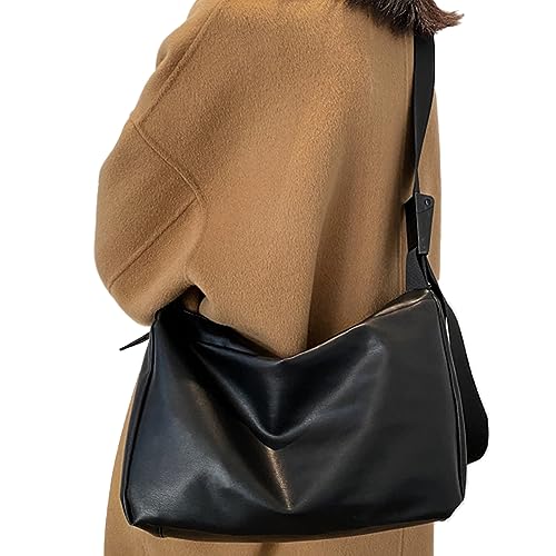 Dress Cici Shoulder Bags for Women, Crossbody Bag, Soft PU Leather Bag for Ladies with Zipper & Adjustable Strap