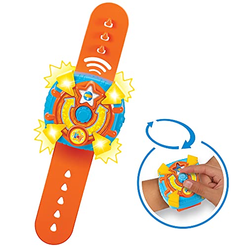 Bandai Vlad Niki's Time (Orange Strap) -Toy Watch with Voice and Light Effects for Adventure Game P57712