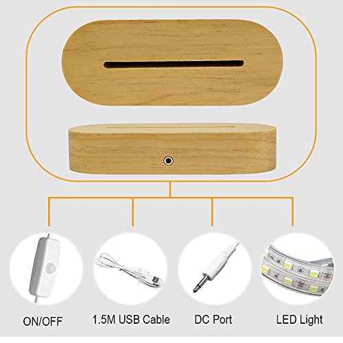 Sulfar to My Husband Gifts from Wife,3D Illusion Lamp I Love You Night Light for Men Him Valentines Birthday Anniversay Romantic Ideal Gift