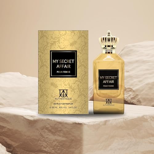 AUTHENTEQUE - My Secret Affair - Perfumes for Women - Inspired by J.PG?? S.candal - Long Lasting Perfume - Jasmine, Orange Blossom, Freesia & Lily of the Valley - 5ml