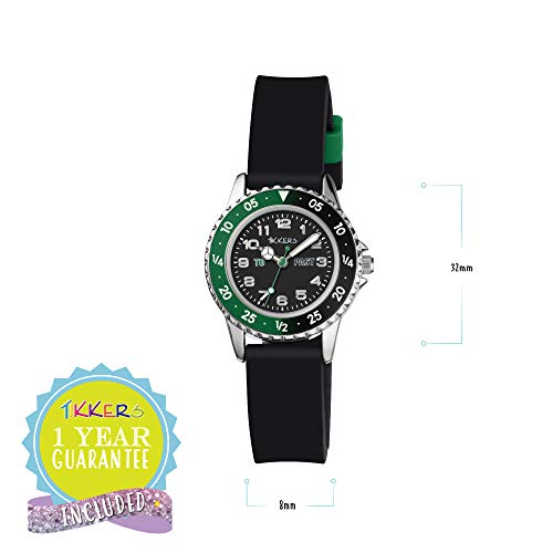 Tikkers Boy's Analogue Quartz Watch with Silicone Strap TK0139