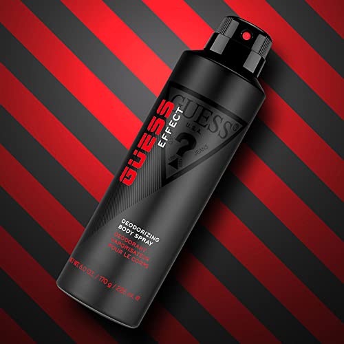 GUESS Effect Grooming Men/Homme Eau de Toilette 2 Piece Gift Set - Cologne Spray 3.4 Fl. Oz. & Deodorizing Body Spray 6.0 Oz.