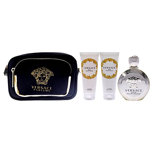 VERSACE EROS FEMME EDP 100 ML GIFT SET, 100.0 millilitre