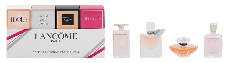 Lanc?me 4 Piece Gift Set: Idole Eau De Parfum 5ml - La Vie Est Belle Eau De Parfum 4ml - Tresor Eau De Parfum 7.5ml - Miracle Eau De Parfum 5ml 25