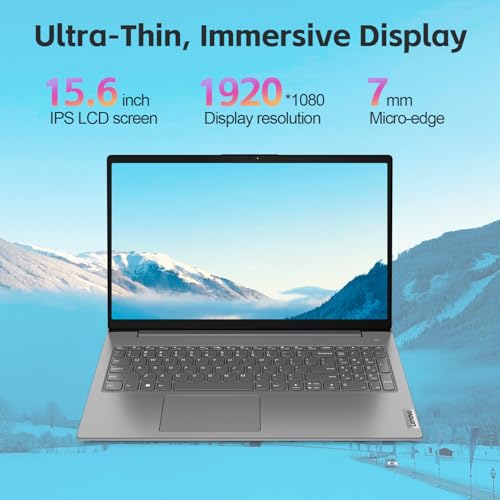 Lenovo V15 Laptop for Business, Home, Student | 15.6" FHD Anti-Glare Display | Intel Core i7-1255U | 40GB RAM | 2TB SSD | HDMI | Type-C | RJ-45 | Numeric Keypad | Webcam | Wi-Fi 6 | Windows 11 Pro