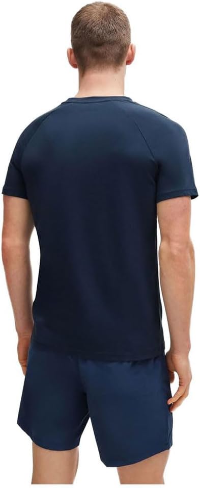 BOSS Men's T-Shirt Rn Slim Fit Beach