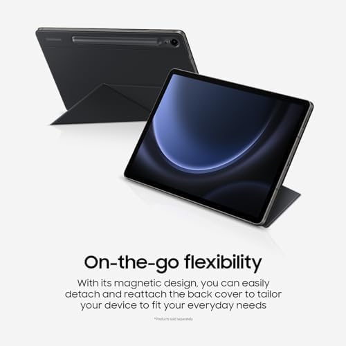 Samsung Galaxy Tab S9 FE Plus 12.4�?� 128GB Android Tablet, Long Battery Life, Powerful Processor, S Pen, 8MP Camera, Lightweight Durable Design, Expandable Storage, US Version, 2023, Gray