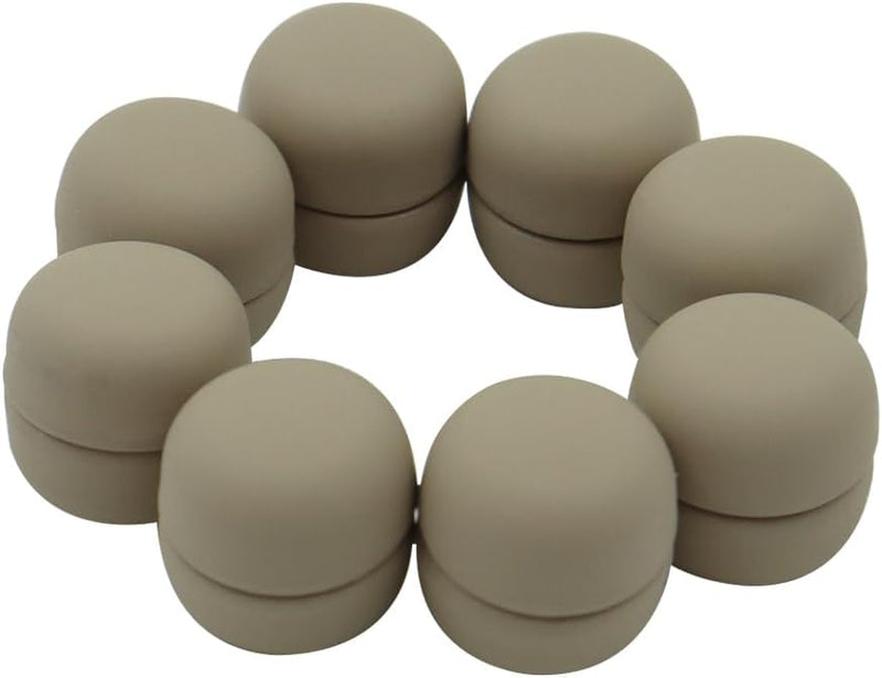 Nicear Hijab Magnets Strong Magnetic Hijab Lapel Pins Buttons Multipurpose No Snag Pencilless Brooch Magnetic Scarf Clasp for Women Scarf Accessories Khaki 8 Pack