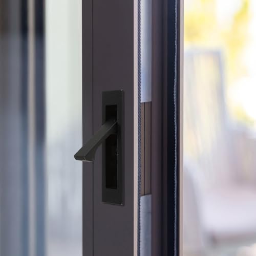 Amaxiu Pocket Door Pull Handle - Sliding Recessed Flush Finger Pull Mount Hardware for Closet and Barn Doors (A)