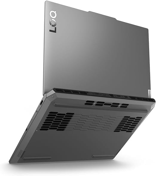 Lenovo LOQ 15IAX9 Gaming laptop with LA1 AI chip, intel core i5-12450HX 24GB DDR5 ram 512GB SSD Nvidia RTX 4050 6GB, 15.6" FHD IPS 100% sRGB 144Hz Win11 pro, Luna Grey, Eng-Backlit keyboard (Upgraded)