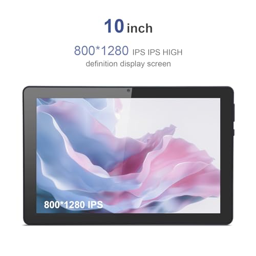 C idea 10 inch Tablet, Android 12.0 Tablet 8GB RAM? ROM Storage 8MP? Cameras 10000mAh Battery Dual SIM Slot 800x1280 IPS HD Touchscreen Tablet PC with Case&Keyboard/WIFI/5GLTE CM7800(Purple)