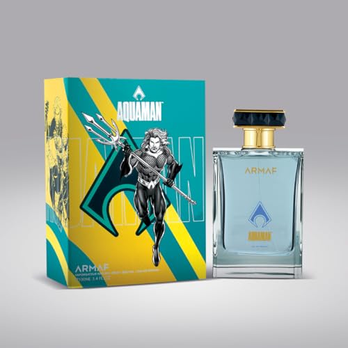 Armaf Perfume WB Aquaman Superhero Eau De Parfum 100ml, Perfumes For Kids, Fragrances For Child