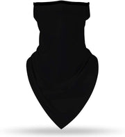 YAYOUREL Neck Gaiter Face Mask Covering Bandanas for Men Women Summer UV Face Scarf Mask Cover Facemask Balaclava Headbands - E: Pure Color 1