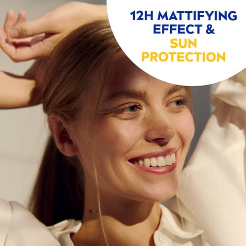 NIVEA SUN UV Face Shine Control SPF 50 Cream, Sun Cream Protects Against UVA/UVB Rays and Premature Skin Ageing, Sunscreen for Delicate Facial Skin, Tube 50ml
