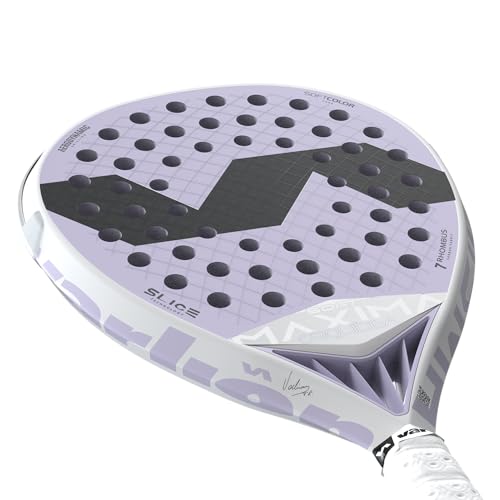 Varlion Padel Racket Maxima Summum Prisma Soft Orqu?dea, Professional Paddle Racket for Enhanced Power & Control, Aerodynamic Prisma Frame, Soft EVA Core, Elegant Design