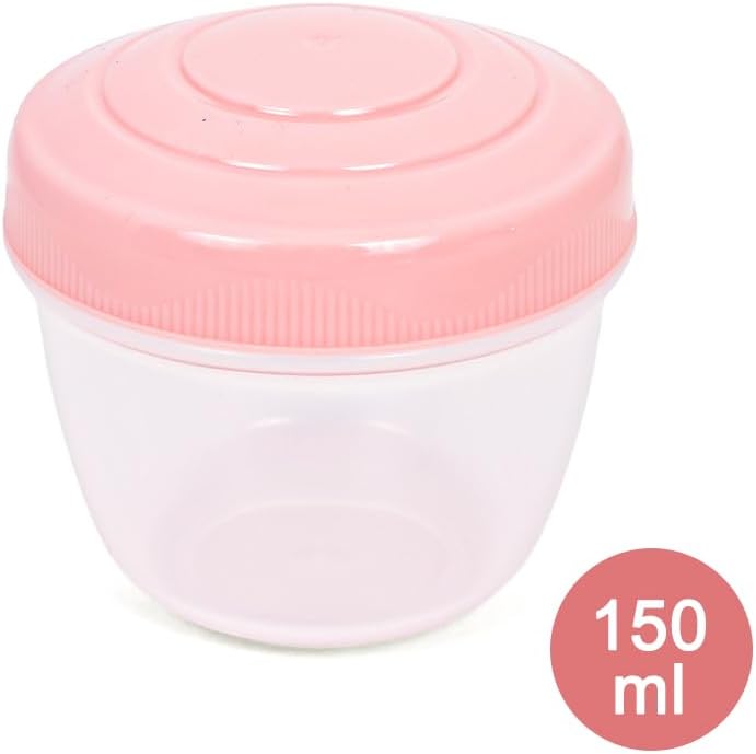 3/4/5 Compartment Convertible Bento Lunch Box with Gravy Bowl, Pink