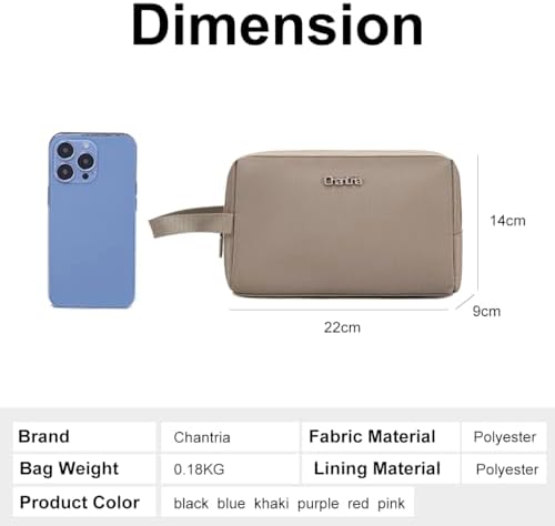 Women's Makeup Bag, Large Capacity Cosmetic Bags for Women, Stylish and Durable Women's Carry-all Bag with Multiple Pockets Daily Use for Women