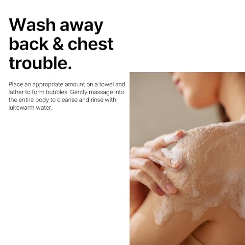Some By Mi Aha Bha Pha 30 Days Miracle Acne Clear Body Cleanser | 400ml | Daily Body Wash For Acne Prone Skin | Mild Exfoliating Effect, Deep Cleanses Sebum & Dead Cells