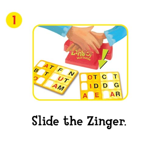 Think Fun (Zingo Word Builder) - Zingo Word Builder Early Reading Game - Award Winning Game for Pre-Readers and Early Readers