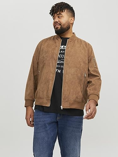 JACK & JONES Men's JJETOBY PUFFER COLLAR SN Jacket
