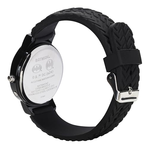 Accutime Kids Batman Digital Quartz Watch for Boys, Girls & Adults All Ages