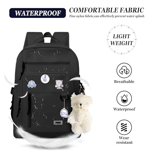 School Bag for Girls,Cute Aesthetic Backpacks, Girls Casual Daypacks,School Backpack Teen Lightweight College Daypack for Teens Girls Women Students