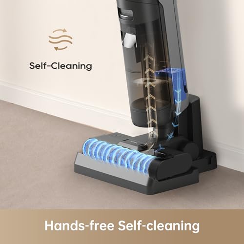 Dreame H12S AE Cordless Wet Dry Vacuum Cleaner, All-in-One Floor Washer with Self-Cleaning, Enhanced Edge Cleaning, Smart Dirt Detection, LED Screen Display, 2 Years Warranty