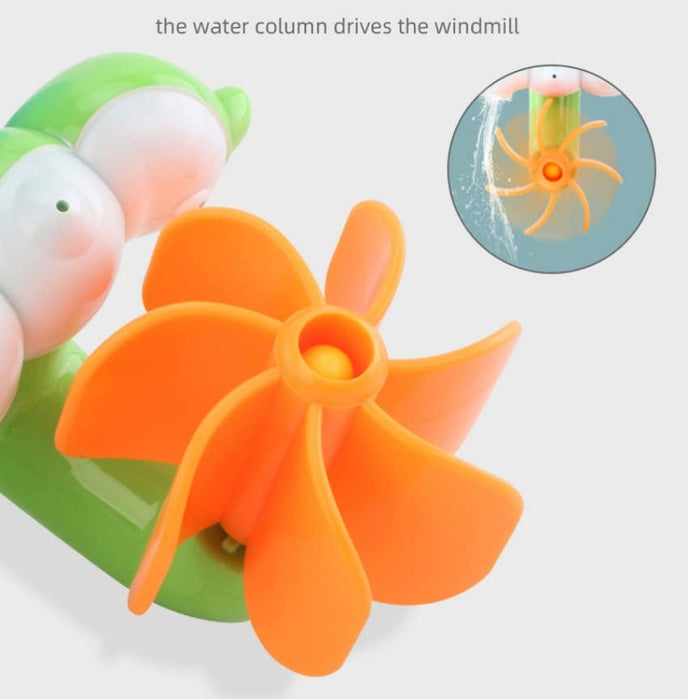 Baby Bath Toy for Toddlers 2 3 4 5 Years Baby Kids Boys and Girls,Bathtub Toy - Spinning Gear and Googly Eyes for Toddler or Baby Bath Time Sensory Development,Bath Tub Toys for Kids Baby