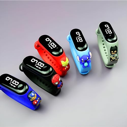 LAVISHINE Kids Children Watches for Boy Girls LED Digital Watch Fashion Sport Silicone Bracelet Watches, Birthday Gift