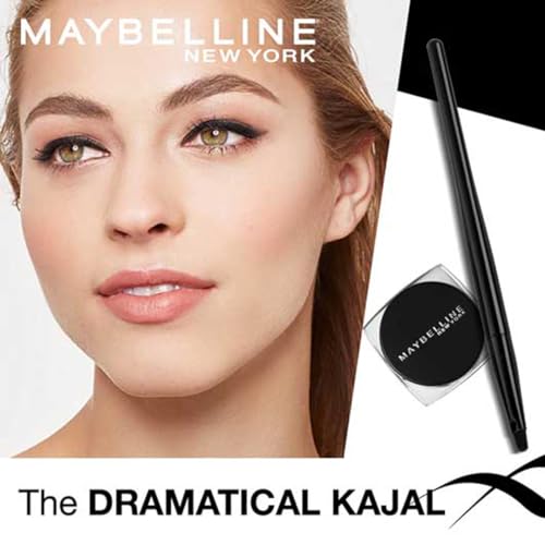 Maybelline New York Lasting Drama Eye Liner Drama Gel Liner, Black, 2.5g