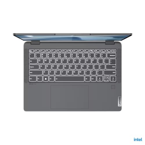 Lenovo IdeaPad Flex 5 14IAU7 2-in-1 Laptop with Pen, 14" WUXGA (1920x1200) Touch Display, Intel i7-1255U, 16GB RAM, 512GB SSD, Backlit Eng-Arabic KB, Win 11, Storm Grey - [82R700KMAX]