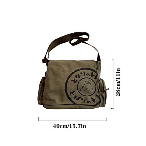 Men's Korean Canvas Bag Men's Shoulder Bag Men's Large Capacity Computer Casual Bag