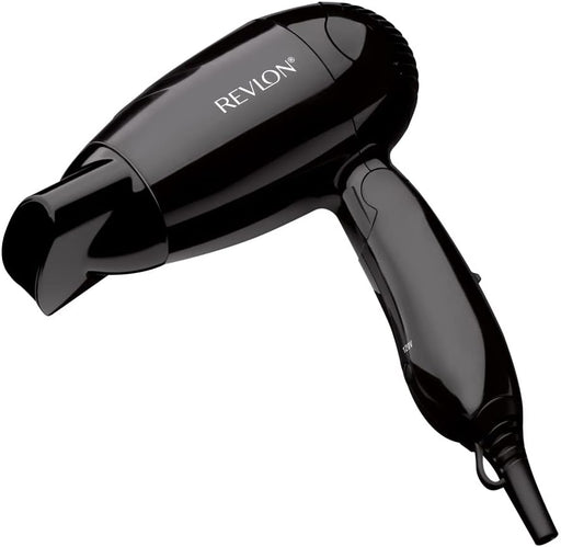 Revlon RVDR5305 Folding Travel Hair Dryer - Compact and Light Weight - 1200 Watts - Black - RVDR5305 – Black