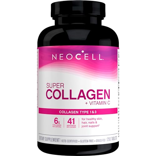 Neocell Super Collagen PlUS C, 250 Tablets