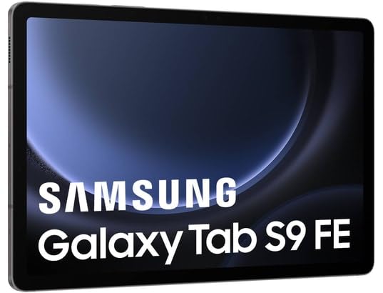 Samsung Galaxy Tab S9 FE Tablet, 10.9 Inches Wifi 128GB, S Pen Included, Long Life Battery, IP 68 Certification, Anthracite, FR Version
