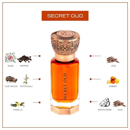Swiss Arabian Secret Oud Unisex Perfume Oil 12ml