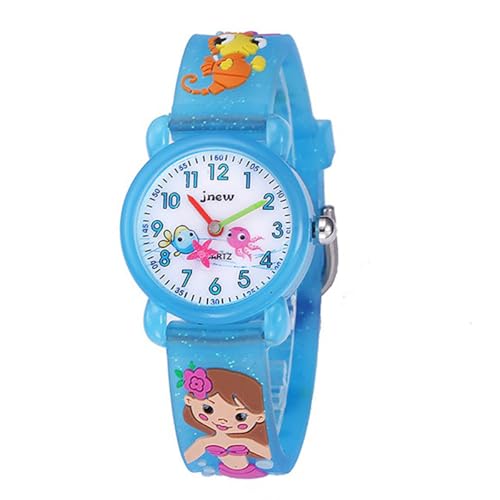 Kids Watchs for Girls Cute Cartoon Wrist Watch Gift Sport Girls Watch Outdoor Pink Watch Ideal Gift for Toddlers Children Learning Time