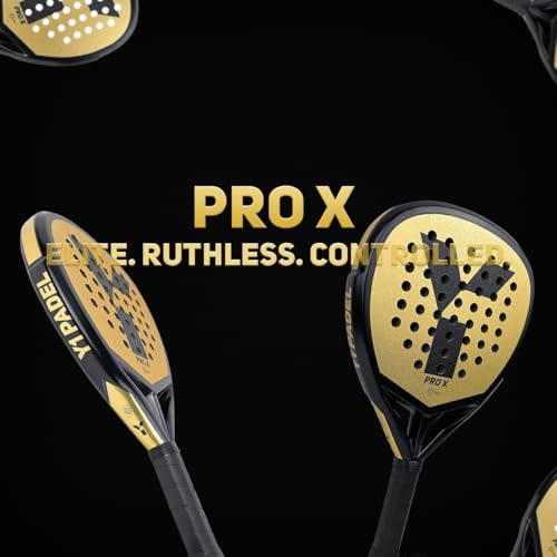 Y1 Padel, Pro X, Racket, Swedish Carbon, Advanced, Padel Racket for Adults