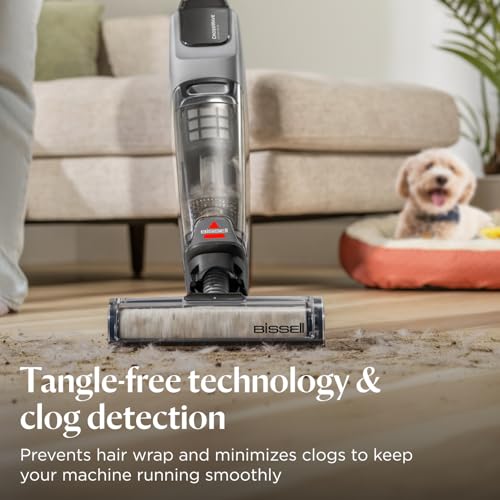 BISSELL Crosswave Omniforce Edge 4000E – Cordless Wet & Dry Vacuum Cleaner- Powerful Suction for Dry Cleaning with PowerVac Mode & ZeroGap Technology for Cleaning precision | 2 Years BISSELL Warranty
