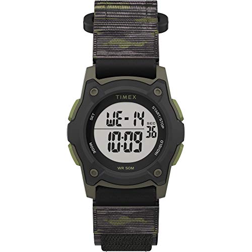 Timex Kids Time Machines Digital 35mm Double-Layered Nylon Strap Watch