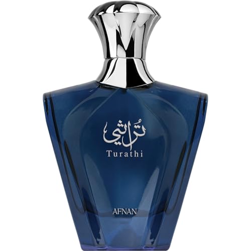 AFNAN Turathi Blue Eau de Parfum for Men, 90 ML