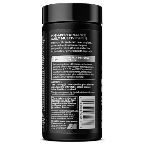 MuscleTech Platinum Multi Vitamin 90ct US (RB)