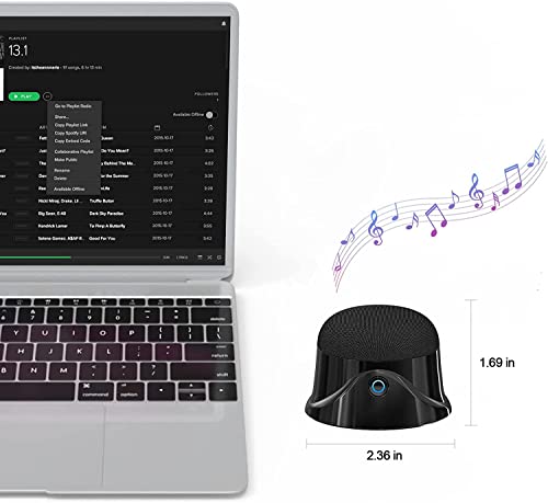 1 PCS Portable Magnetic Small Bluetooth Speaker, 5W Stereo Sound, Deep Bass, 9H Playtime, TWS Pairing Speaker for Home, Outdoor Travel, Golf Carts, Support for iPhone 12/13/14