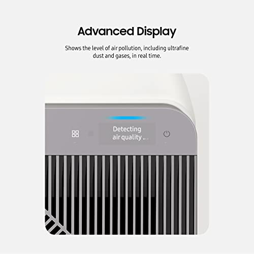 SAMSUNG BESPOKE Cube Air Purifier, Odor Eliminator, Home System w/HEPA Filtration, 360 Degree Purification, Pet Mode, Smart Control, Traps Dust, AX350A9350N, Forest Green