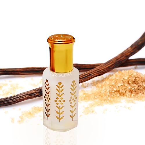 TSZ Scent Tahara Musk Vanilla Perfume Oil 12ml Unisex Roll-On Fragrance ??Long-Lasting, Floral Musky Aroma ??Concentrated Non-Alcoholic Attar for Men and Women ??Ideal for Layering & Gifting (Vanilla)