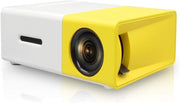 YG-300 Mini Portable High Resolution LED Projector (600 Lumens Video 1080P)