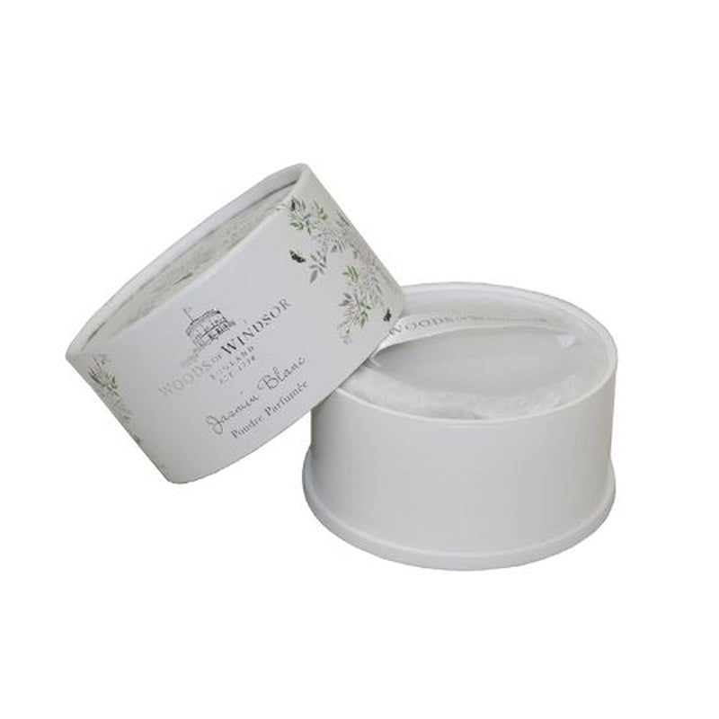 Woods of Windsor White Jasmine Dusting Powder Talc For Her, 3.3 oz