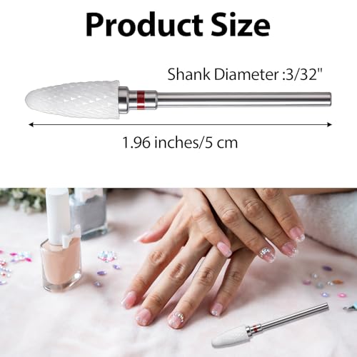 Sibba Nail Drill Bits 3 Pcs Acrylic Nails